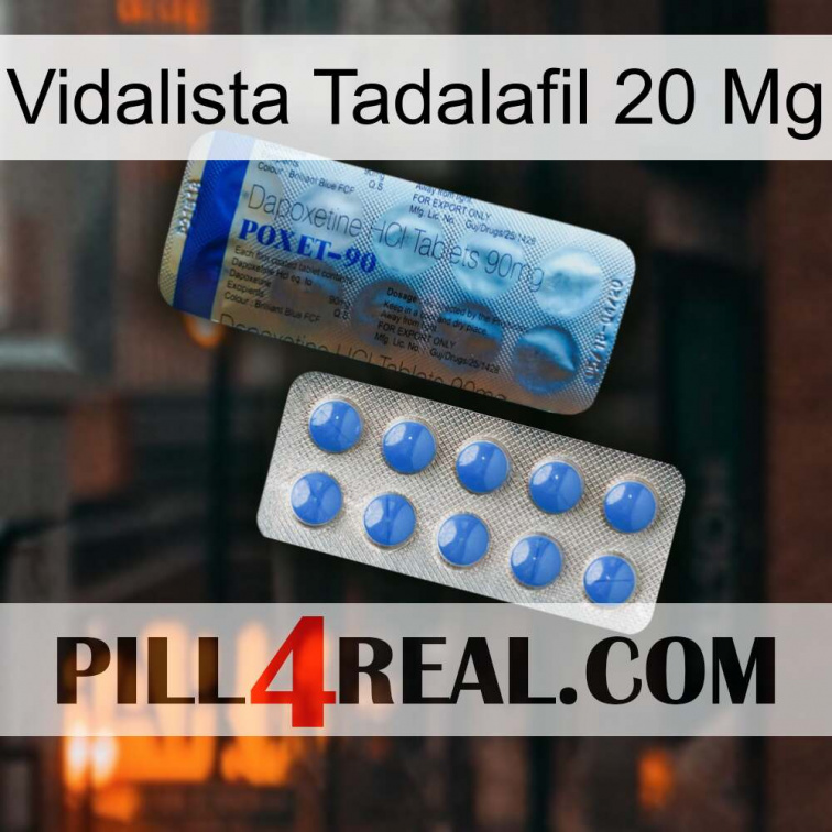 Vidalista Tadalafil 20Mg 40